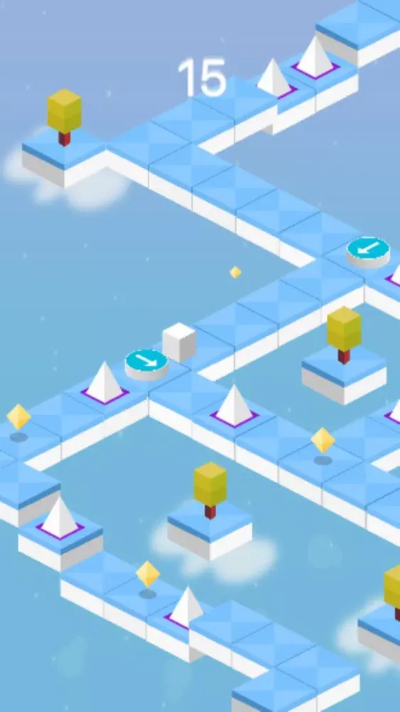 Tangkapan layar Jump Paths