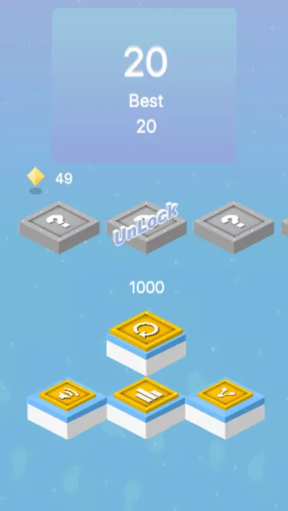 Tangkapan layar Jump Paths