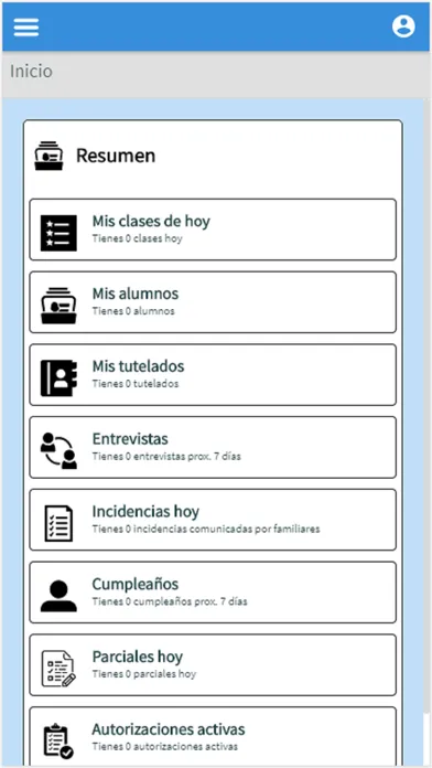 Aula1 Profesores Screenshots