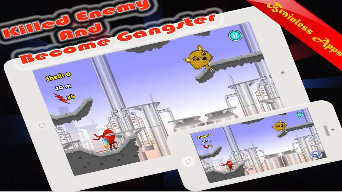 ภาพหน้าจอของ Ninja Warrior Jump-Wicked Game