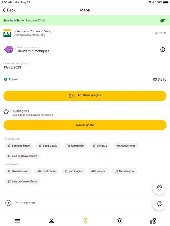 Скриншоты Combux - Preços de Combustível iPad 