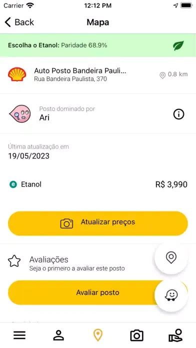 Скриншоты Combux - Preços de Combustível