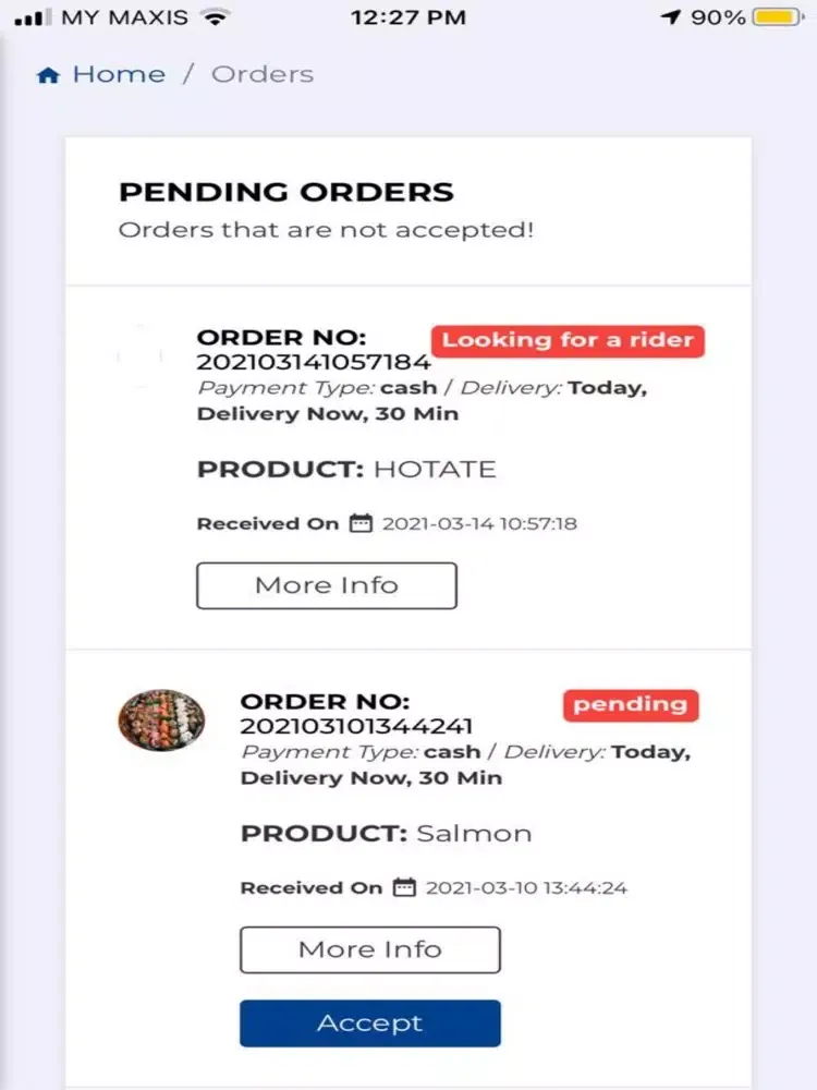 DUDU Merchant iPad  स्क्रीनशॉट