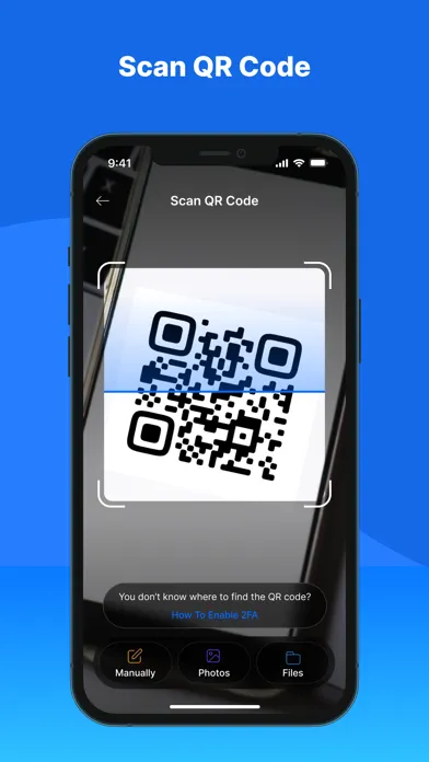 Authen:2FA Authentication App 스크린샷