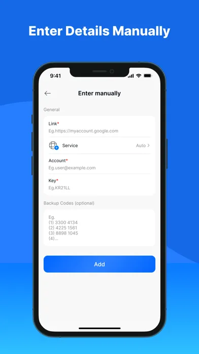 Authen:2FA Authentication App 스크린샷
