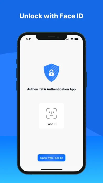 Authen:2FA Authentication App 스크린샷