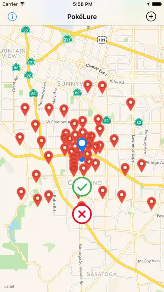 Скриншоты PokeLure - Active Lure Finder and Multitool for PokemonGo