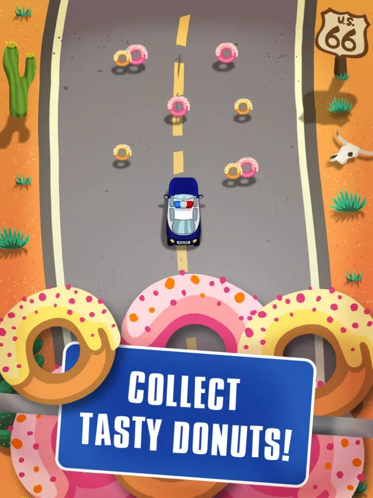 Screenshot di Awesome Police Race Multiplayer Lite iPad 