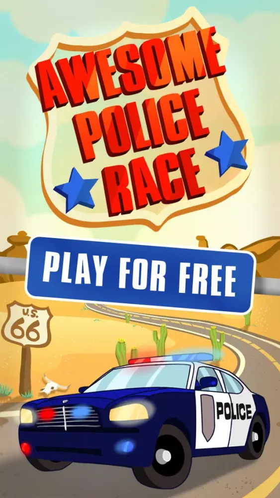 Screenshot di Awesome Police Race Multiplayer Lite