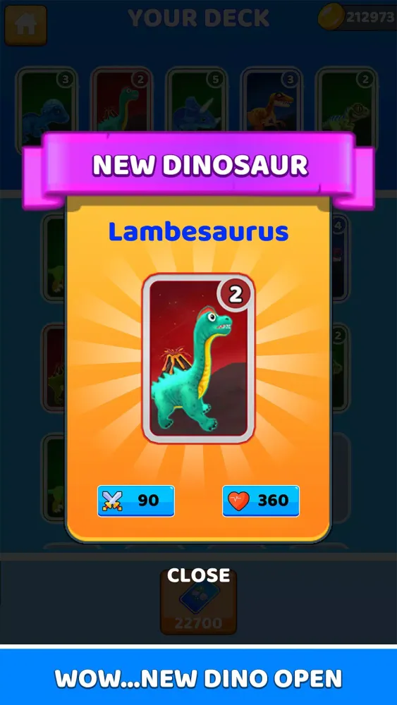 Dino Battle Cards Screenshots