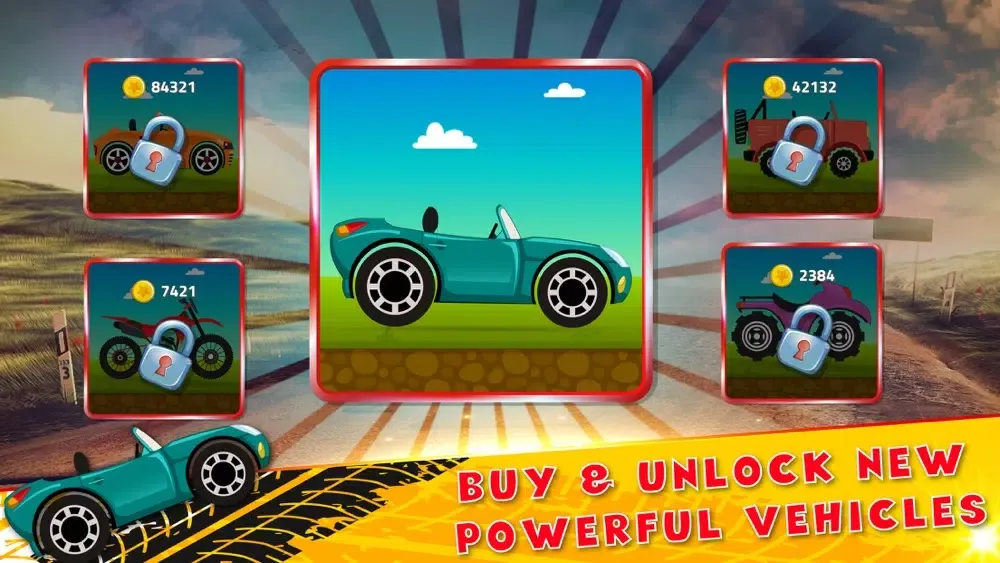 Ảnh chụp màn hình của Hill Climb Race
