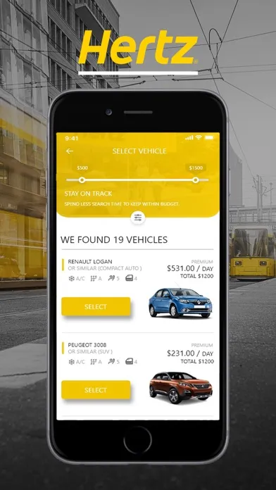 Capturas de pantalla de Hertz St Barts