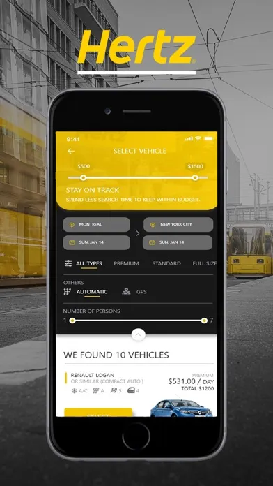 Capturas de pantalla de Hertz St Barts