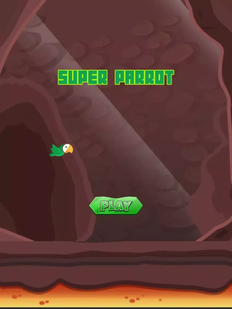 Super Parrot -The Adventure of a Tiny Bird Parrot iPad  Screenshots