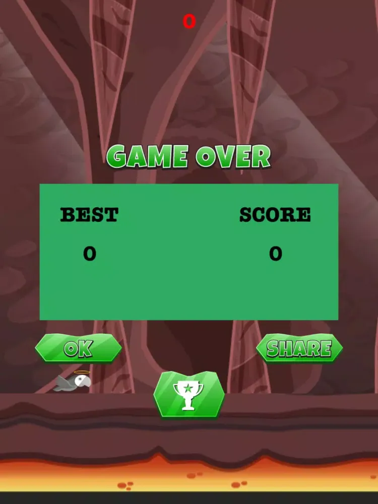 Super Parrot -The Adventure of a Tiny Bird Parrot iPad  Screenshots