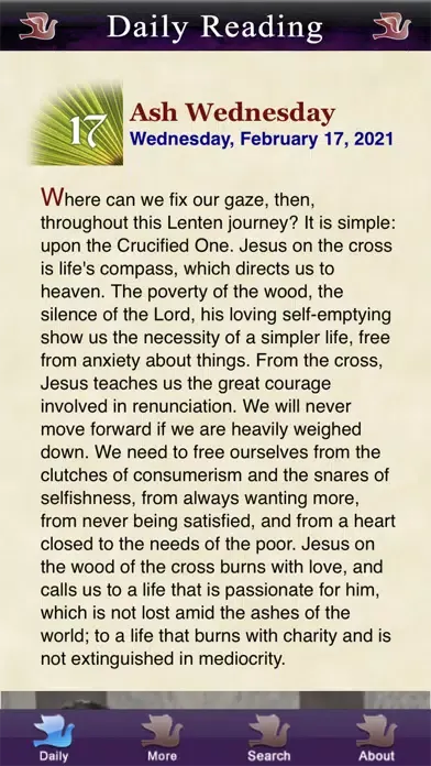 Capturas de tela do Lent-Easter with Pope Francis