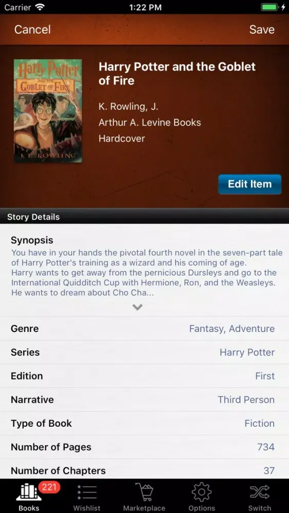 Capturas de tela do Collectors: Movies Games Books
