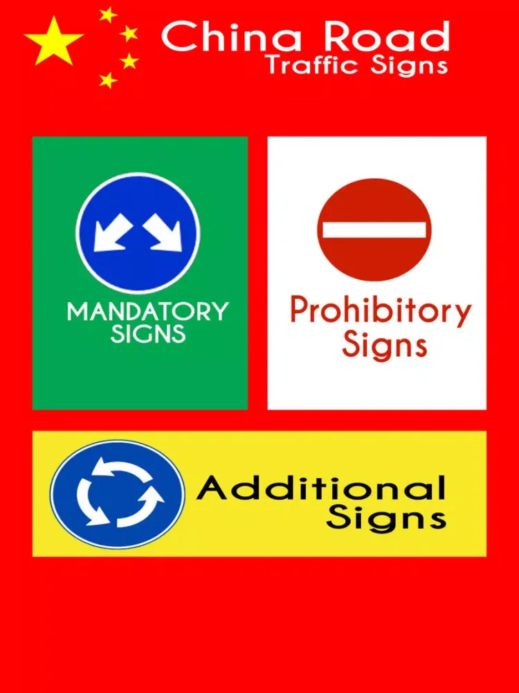 China Road Traffic Signs iPad  Screenshots