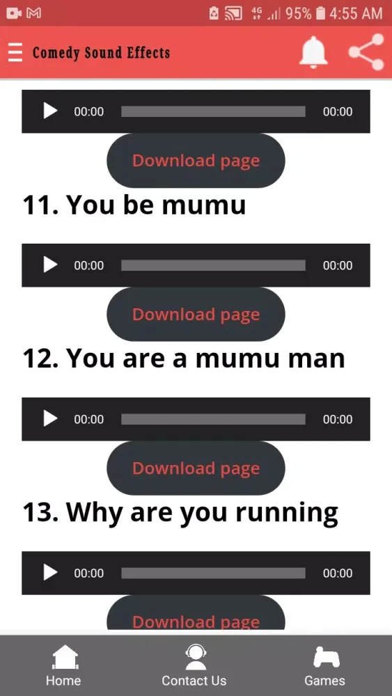 Download Comedy Sound Effects应用截图