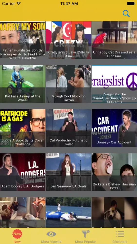 ภาพหน้าจอของ Comedy Video - Best Funny Video