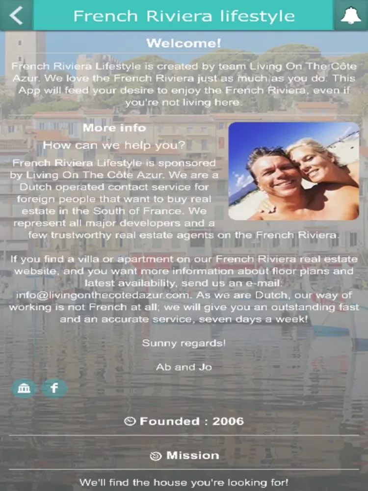 Скриншоты French Riviera lifestyle iPad 