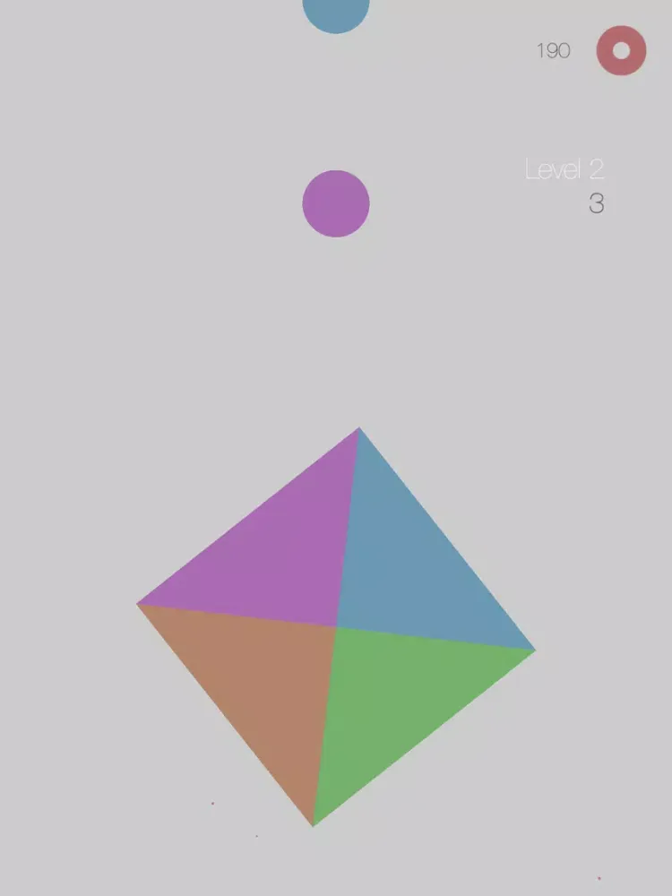 Color Crossy Balls - Cross the ball with a wheel of matching color iPad  Screenshots
