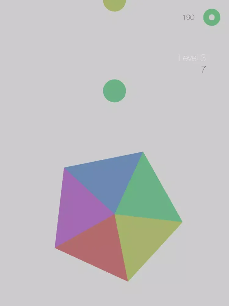 Color Crossy Balls - Cross the ball with a wheel of matching color iPad  Screenshots