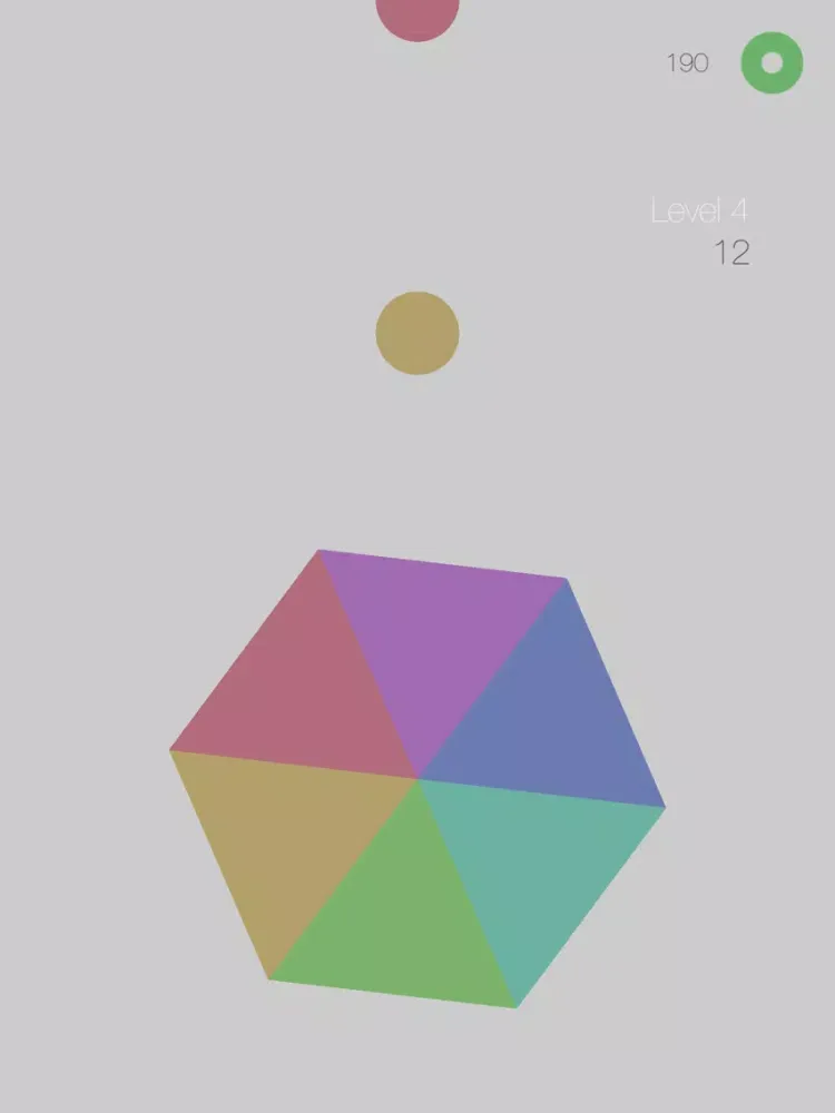 Color Crossy Balls - Cross the ball with a wheel of matching color iPad  Screenshots