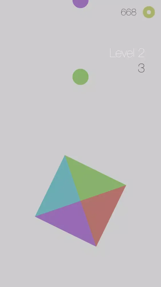 Color Crossy Balls - Cross the ball with a wheel of matching color Screenshots