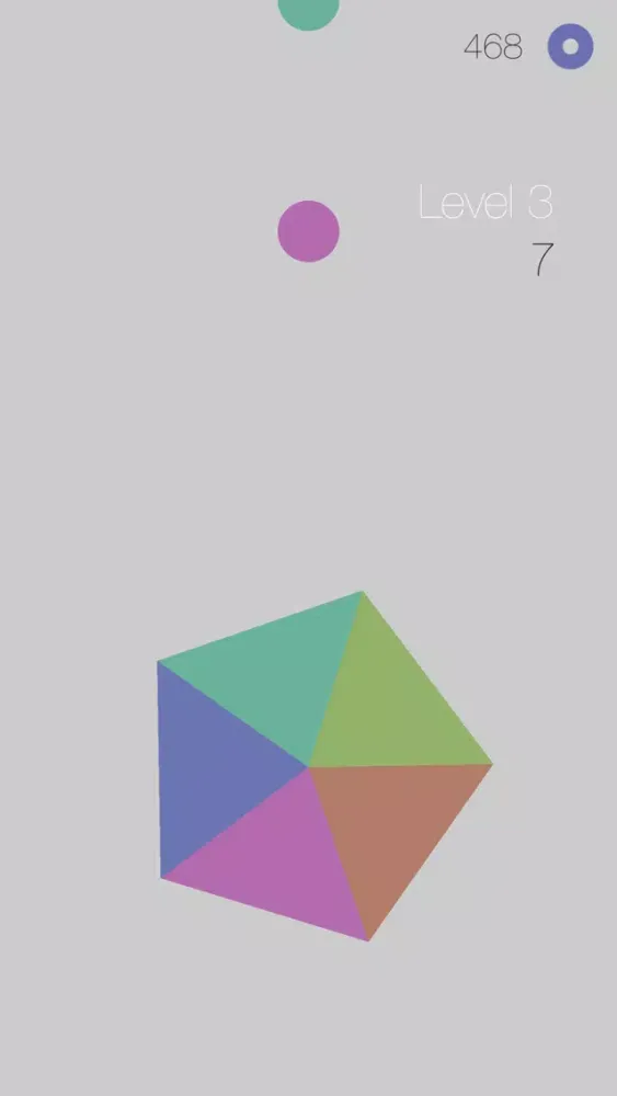Color Crossy Balls - Cross the ball with a wheel of matching color Screenshots