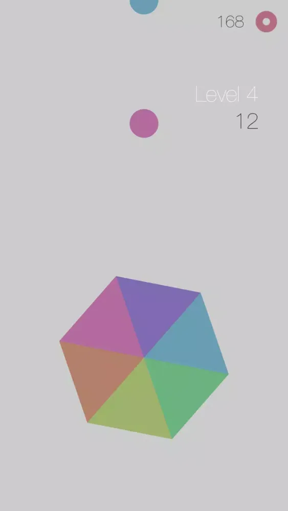 Color Crossy Balls - Cross the ball with a wheel of matching color Screenshots