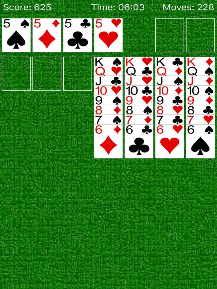 » Solitaire iPad  Screenshots