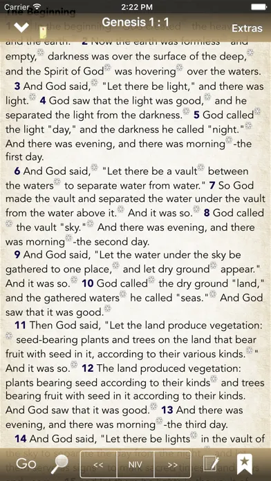BibleScope: NIV, Message, ERV سکرین شاٹس