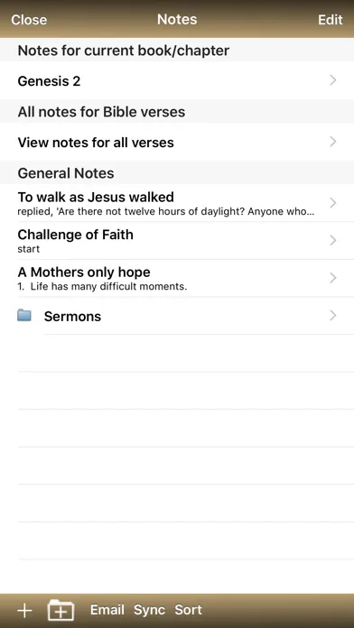 BibleScope: NIV, Message, ERV سکرین شاٹس