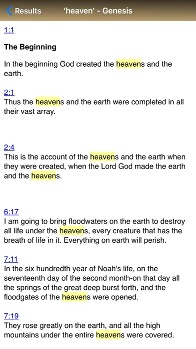 BibleScope: NIV, Message, ERV سکرین شاٹس