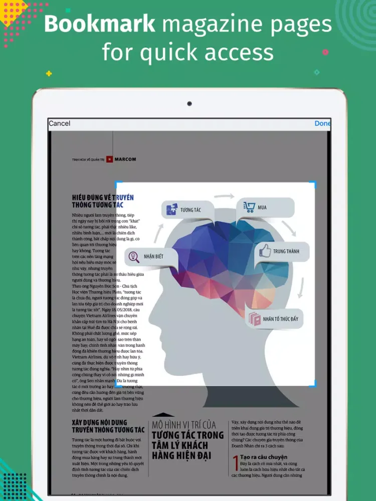 Doanh Nhân Magazine iPad 應用截圖