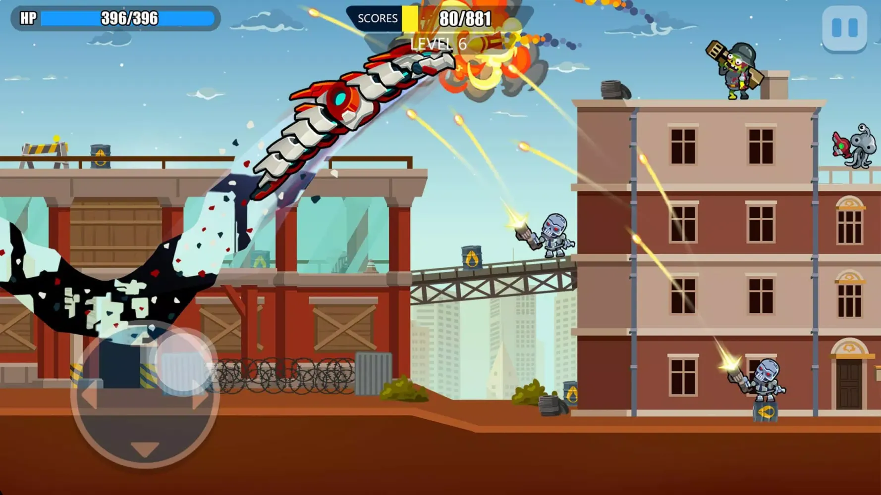 Capturas de tela do Dragon Drill
