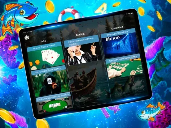 Capturas de tela do Fishin' Frenzy Games&Quizes iPad 