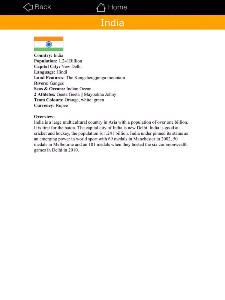 Glasgow Games 2014 iPad  স্ক্রিনশট