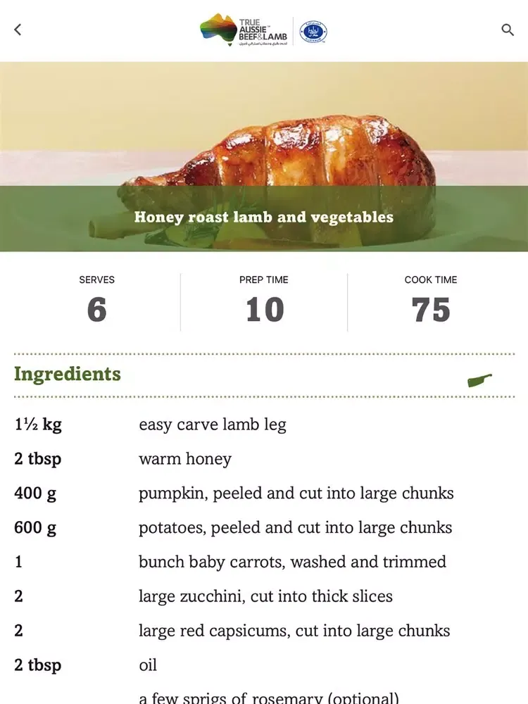 Lamb And Beef iPad  Ekran Görüntüleri