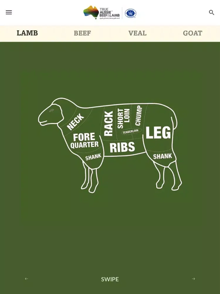 Lamb And Beef iPad  Ekran Görüntüleri