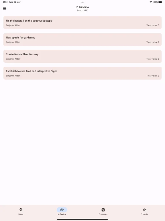 Hum.Community iPad  스크린샷