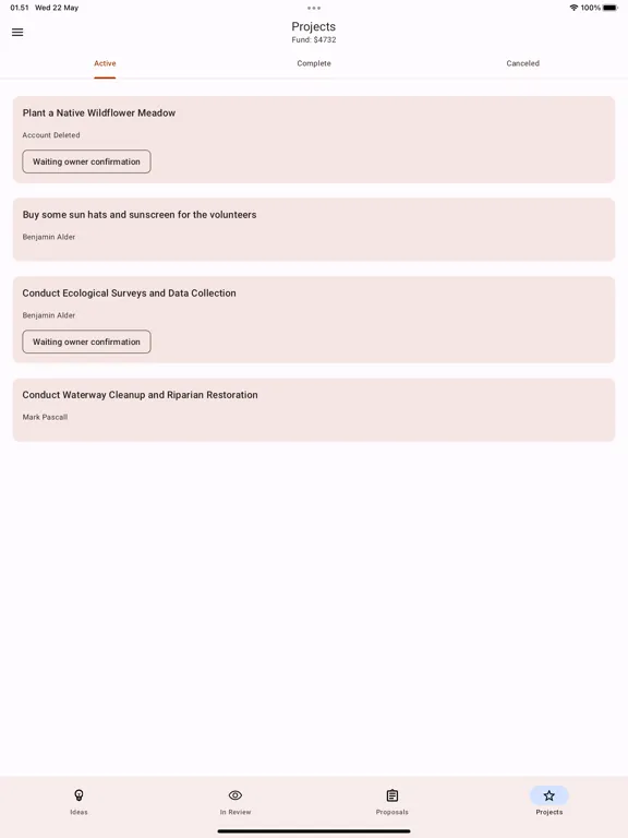 Hum.Community iPad  스크린샷