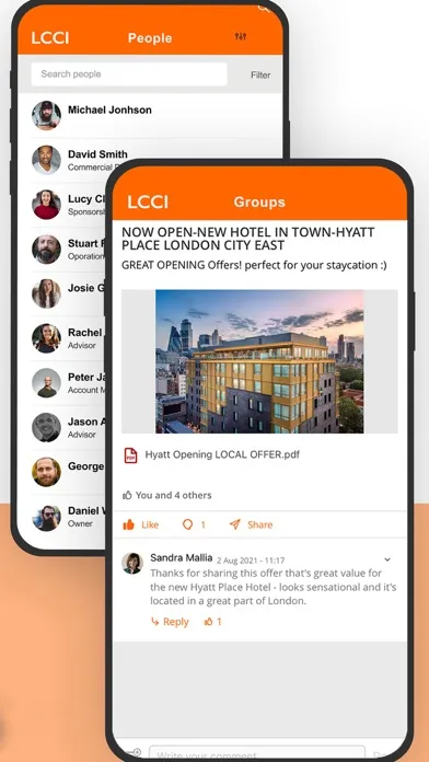 London Chamber Community Ekran Görüntüleri