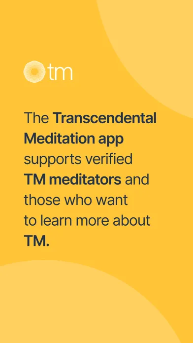 Tangkapan layar Transcendental Meditation