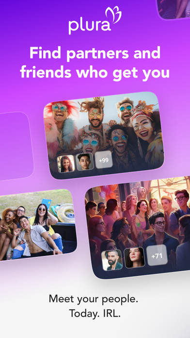 Plura: Meet Partners & Friends应用截图