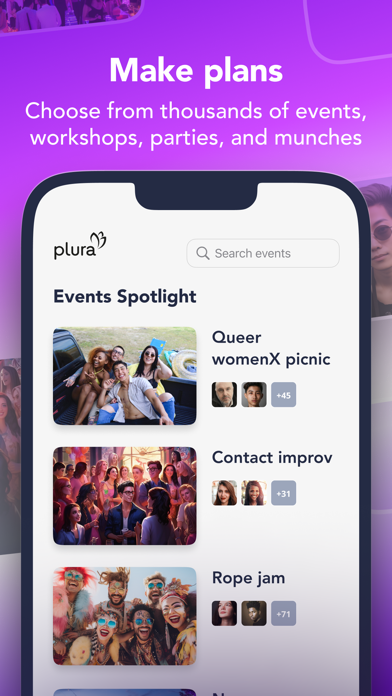 Plura: Meet Partners & Friends应用截图