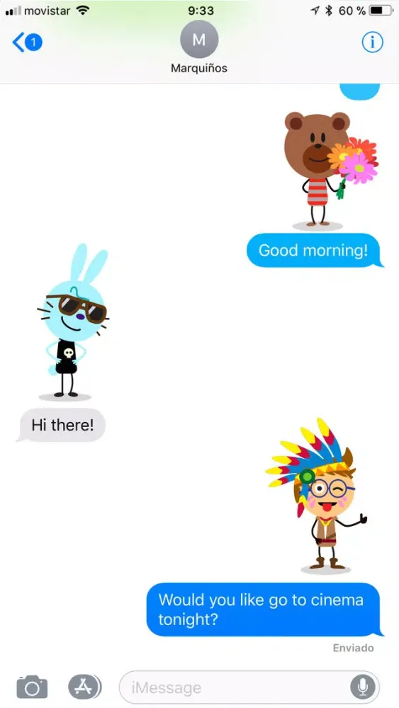 Comomola Stickers 스크린샷