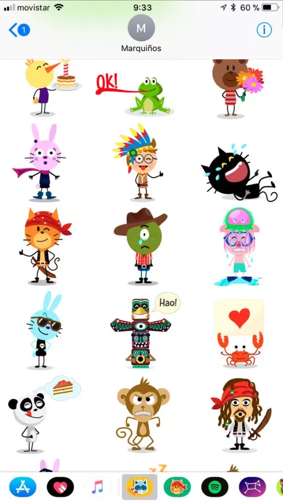 Comomola Stickers 스크린샷