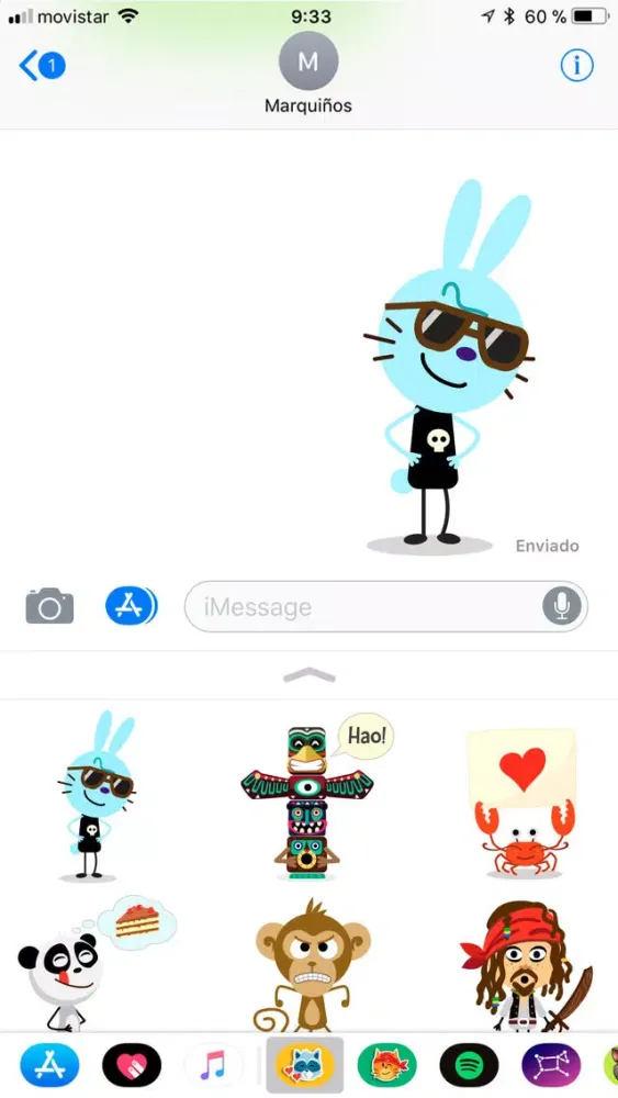 Comomola Stickers 스크린샷